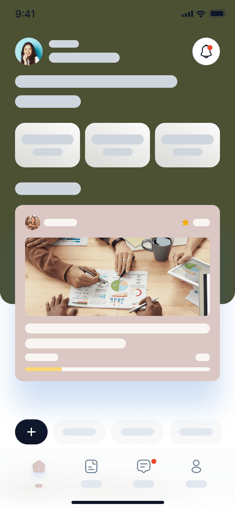 Power Moves app screen — progress tracker
